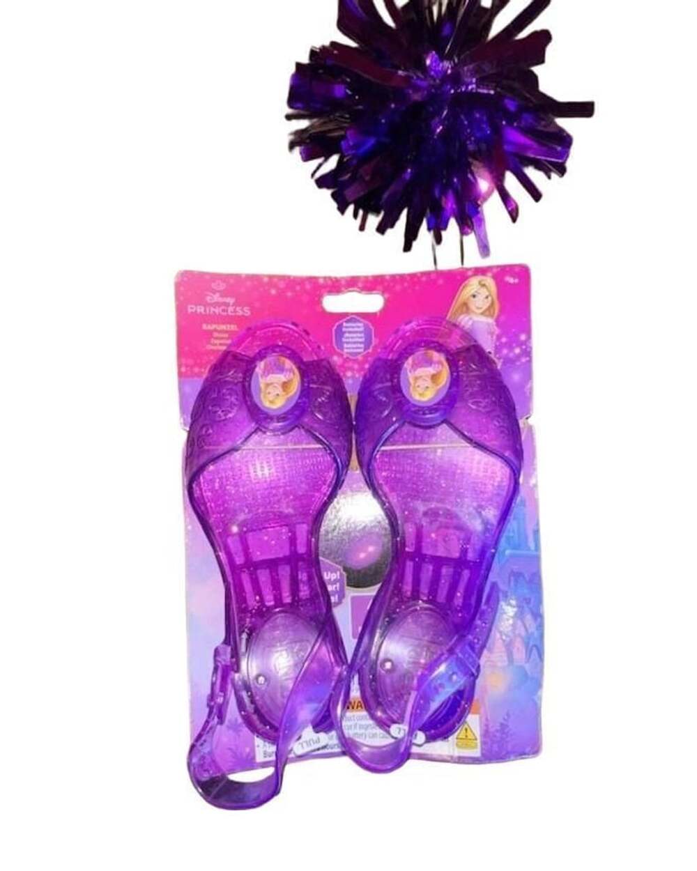 Disguise Disney Princess Rapunzel Light Up Shoes New